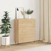 Image de vidaXL Buffet chêne sonoma 69,5x34x90 cm bois d'ingénierie827831