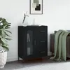 Image de vidaXL Buffet noir 69,5x34x90 cm bois d'ingénierie828053