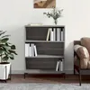 Image de vidaXL Bibliothèque sonoma gris 69,5x32,5x90 cm bois d'ingénierie828370