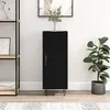 Image de vidaXL Buffet Noir 34,5x34x90 cm Bois d'ingénierie828533
