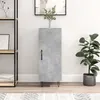 Image de Buffet Gris béton 34,5x34x90 cm Bois d ingénierie