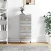 Image de vidaXL Buffet Sonoma gris 34,5x34x90 cm Bois d'ingénierie828586