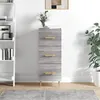Image de vidaXL Buffet Sonoma gris 34,5x34x90 cm Bois d'ingénierie828594