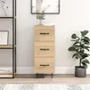 Image de vidaXL Buffet Chêne sonoma 34,5x34x90 cm Bois d'ingénierie828599
