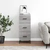 Image de vidaXL Buffet Sonoma gris 34,5x34x90 cm Bois d'ingénierie828610