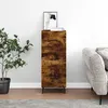 Image de Buffet Chêne fumé 34,5x34x90 cm Bois d ingénierie