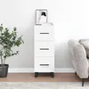 Image de vidaXL Buffet blanc 34,5x34x90 cm bois d'ingénierie828628