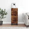 Image de vidaXL Buffet Chêne fumé 34,5x34x90 cm Bois d'ingénierie828633