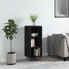 Image de vidaXL Buffet noir 34,5x32,5x90 cm bois d'ingénierie828725