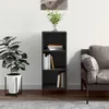 Image de vidaXL Buffet noir 34,5x32,5x90 cm bois d'ingénierie828749