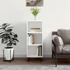 Image de Buffet blanc 34,5x32,5x90 cm bois d ingénierie
