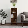 Image de vidaXL Buffet chêne fumé 34,5x32,5x90 cm bois d'ingénierie828761