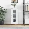Image de vidaXL Buffet Blanc brillant 34,5x34x90 cm Bois d'ingénierie828790