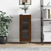 Image de Buffet Chêne marron 34,5x34x90 cm Bois d ingénierie