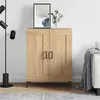 Image de vidaXL Buffet chêne sonoma 69,5x34x90 cm bois d'ingénierie