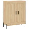 Image de Buffet chêne sonoma 69,5x34x90 cm bois d'ingénierie