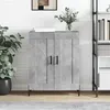 Image de vidaXL Buffet, Armoire Latérale, Meuble de Rangement, Organisateur de Salon Salle de Séjour Intérieur, Moderne, Gris Béton Bois d'Ingénierie 830208
