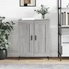 Image de vidaXL Buffet, Armoire Latérale, Meuble de Rangement, Organisateur de Salon Salle de Séjour Intérieur, Moderne, Sonoma Gris Bois d'Ingénierie