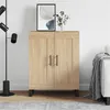 Image de vidaXL Buffet chêne sonoma 69,5x34x90 cm bois d'ingénierie