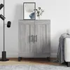 Image de vidaXL Buffet, Armoire Latérale, Meuble de Rangement, Organisateur de Salon Salle de Séjour Intérieur, Moderne, Sonoma Gris Bois d'Ingénierie 830226