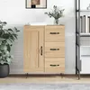 Image de Buffet chêne sonoma 69,5x34x90 cm bois d ingénierie