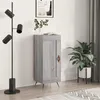 Image de vidaXL Buffet Sonoma gris 34,5x34x90 cm Bois d'ingénierie830418