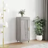 Image de Buffet Sonoma gris 34,5x34x90 cm Bois d ingénierie