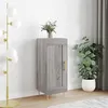 Image de vidaXL Buffet Sonoma gris 34,5x34x90 cm Bois d'ingénierie830434