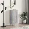 Image de Buffet Gris béton 34,5x34x90 cm Bois d ingénierie