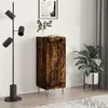 Image de Buffet Chêne fumé 34,5x34x90 cm Bois d ingénierie