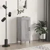 Image de Buffet Sonoma gris 34,5x34x90 cm Bois d ingénierie