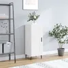 Image de vidaXL Buffet blanc 34,5x34x90 cm bois d'ingénierie830460