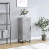 Image de vidaXL Buffet Gris béton 34,5x34x90 cm Bois d'ingénierie830472