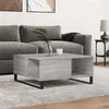 Image de vidaXL Table basse sonoma gris 80x80x36,5 cm bois d'ingénierie830794