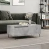 Image de Table basse Gris béton 90x50x36,5 cm Bois d ingénierie