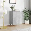 Image de vidaXL Buffet gris béton 40x35x70 cm bois d'ingénierie831044