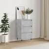 Image de Buffet gris béton 40x35x70 cm bois d ingénierie