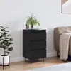 Image de vidaXL Buffet noir 40x35x70 cm bois d’ingénierie831093
