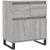 Image de Buffet Sonoma gris 60x35x70 cm Bois d'ingénierie