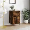 Image de Buffet chêne fumé 40x35x70 cm bois d ingénierie