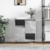Image de vidaXL Buffet Gris béton 60x35x70 cm Bois d'ingénierie831192