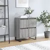 Image de vidaXL Buffet Sonoma gris 60x35x70 cm Bois d'ingénierie831226