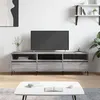 Image de vidaXL Meuble TV sonoma gris 150x30x44,5 cm bois d'ingénierie831298