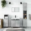 Image de vidaXL Armoire de bain gris béton 58x33x60 cm bois d'ingénierie831584