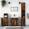 Image de vidaXL Armoire de bain chêne fumé 58x33x60 cm bois d'ingénierie831593