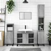 Image de Armoire salle de bain sonoma gris 80x33x60 cm bois d ingénierie