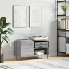Image de Armoire à disques sonoma gris 85x38x48 cm bois d ingénierie
