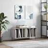 Image de vidaXL Platenkast 100x38x48 cm bewerkt hout grijs sonoma eikenkleurig831754