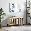 Image de Armoire à disques chêne sonoma 100x38x48 cm bois d ingénierie