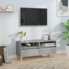 Image de vidaXL Meuble TV, Armoire de Télévision avec Rangement, Meuble Télé Salon Salle de Séjour Intérieur, Scandinave, Gris Béton Bois d'Ingénierie
